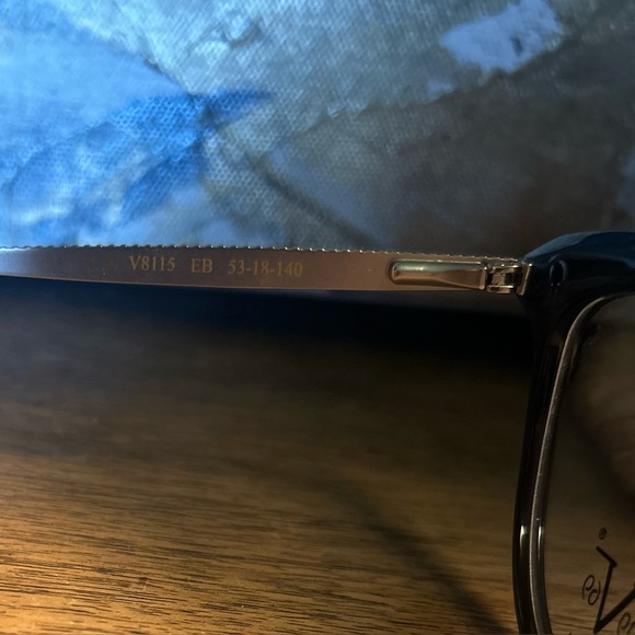 Black Versace Women's Glasses - Black Frame & Gunmetal Silver - Picture 4 of 13